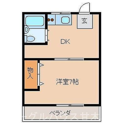 福岡県朝倉市中原60-8 太刀洗駅 1DK アパート 賃貸物件詳細