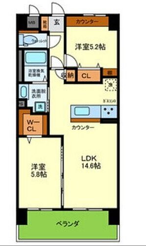 兵庫県神戸市西区北別府5丁目 明石駅 2LDK マンション 賃貸物件詳細