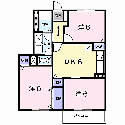 兵庫県神戸市西区竜が岡5丁目19-3 大久保駅 3DK アパート 賃貸物件詳細