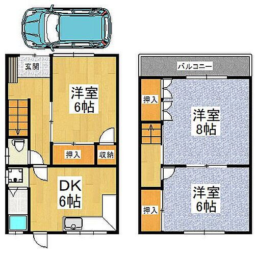 大阪府堺市美原区阿弥 北野田駅 2DK 一戸建て 賃貸物件詳細