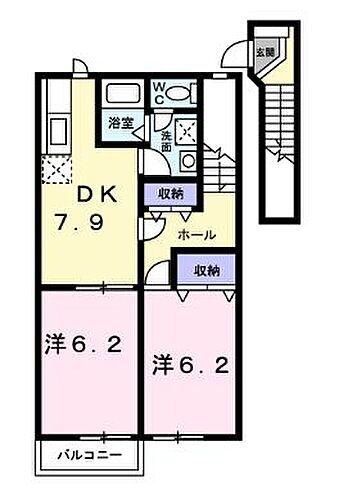 香川県善通寺市大麻町 琴電琴平駅 2DK アパート 賃貸物件詳細