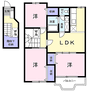 サンセール　ＩＩＩ ファミリー様向けの３ＤＫの間取りです(^O^)／