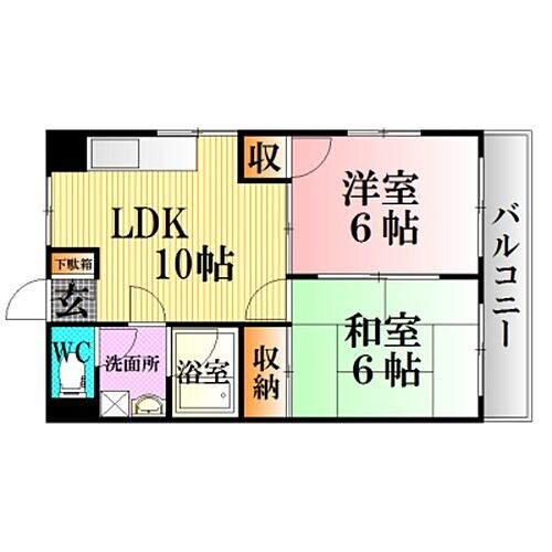 広島県広島市中区舟入幸町 舟入本町駅 2LDK マンション 賃貸物件詳細