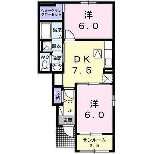 福岡県柳川市三橋町柳河 矢加部駅 2DK アパート 賃貸物件詳細