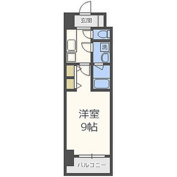  スプランディッド淀屋橋DUE　間取り