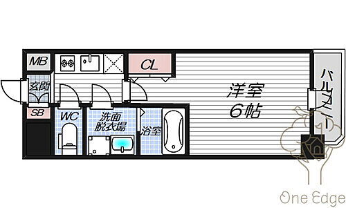 エスリードレジデンス梅田フロント 8階 1K 賃貸物件詳細