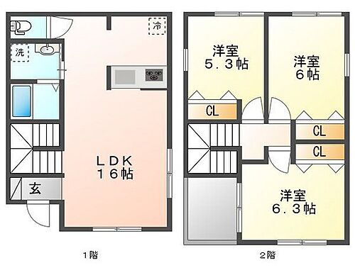 岡山県岡山市北区高柳西町 備前三門駅 3LDK 一戸建て 賃貸物件詳細