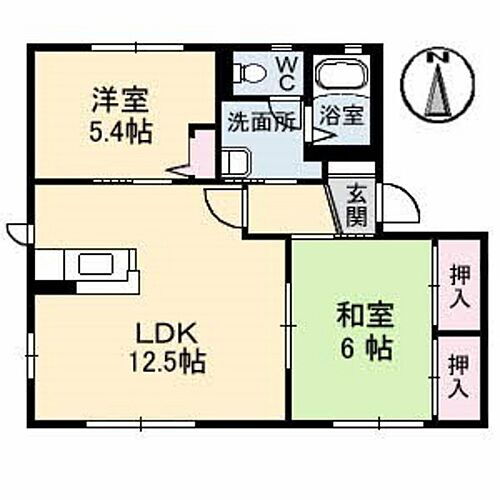 岡山県岡山市東区金岡東町1丁目 西大寺駅 2LDK アパート 賃貸物件詳細