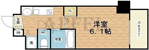 大阪府大阪市東成区中道1丁目 森ノ宮駅 1K マンション 賃貸物件詳細