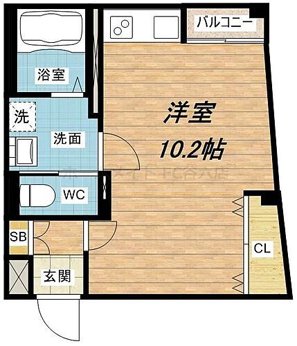 大阪府大阪市中央区上町1丁目 玉造駅 ワンルーム マンション 賃貸物件詳細