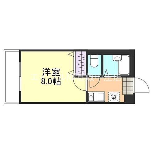 岡山県倉敷市日吉町 倉敷駅 1K アパート 賃貸物件詳細