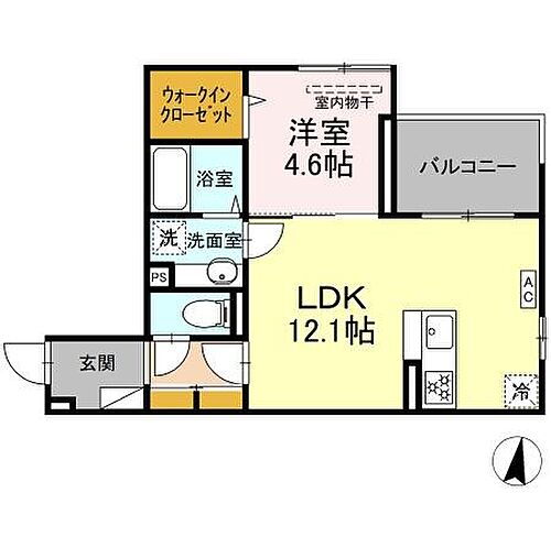 ベル・ポスト 3階 1LDK 賃貸物件詳細