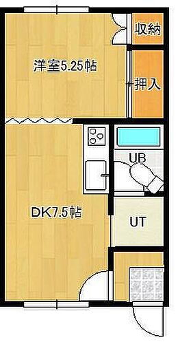北海道北見市北三条東7丁目1番地6号 北見駅 1DK アパート 賃貸物件詳細