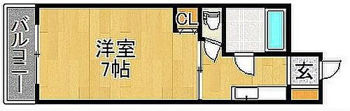 福岡県久留米市高良内町20-1 久留米大学前駅 1K マンション 賃貸物件詳細