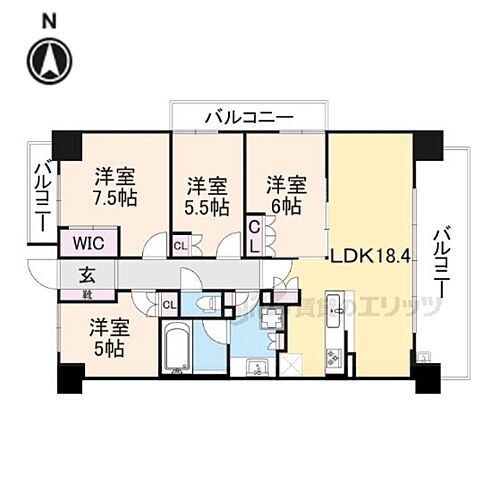 京都府長岡京市神足稲葉 賃貸マンション