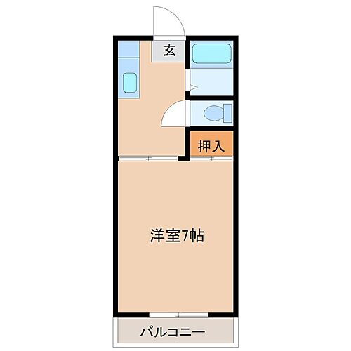 茨城県稲敷郡阿見町大字青宿 1K アパート 賃貸物件詳細