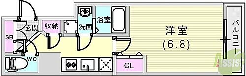 兵庫県神戸市中央区相生町1丁目 神戸駅 1K マンション 賃貸物件詳細