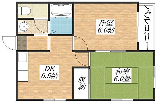 大阪府大阪市平野区平野本町4丁目 平野駅 2DK マンション 賃貸物件詳細