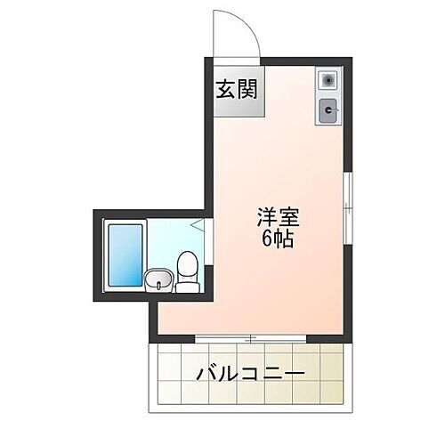 ヴィラージュ花園 3階 ワンルーム 賃貸物件詳細