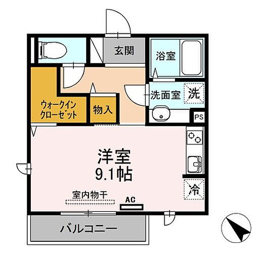 広島県広島市東区曙5丁目 矢賀駅 ワンルーム アパート 賃貸物件詳細