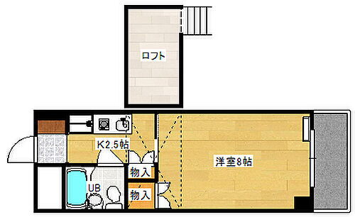 広島県広島市西区井口1丁目 新井口駅 1K マンション 賃貸物件詳細
