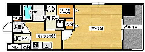 広島県広島市中区舟入中町 舟入町駅 1K マンション 賃貸物件詳細