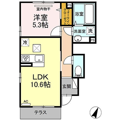 広島県広島市西区井口2丁目 新井口駅 1LDK アパート 賃貸物件詳細