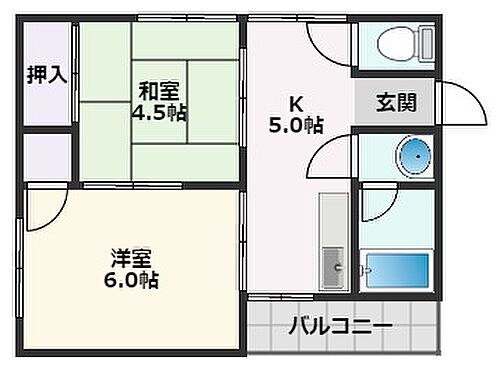 大阪府吹田市千里丘下14-4 千里丘駅 2DK マンション 賃貸物件詳細