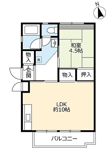 奈良県奈良市神功1丁目 高の原駅 1LDK マンション 賃貸物件詳細
