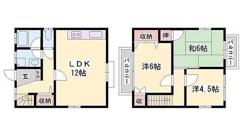 兵庫県姫路市三左衛門堀西の町 手柄駅 3LDK 一戸建て 賃貸物件詳細