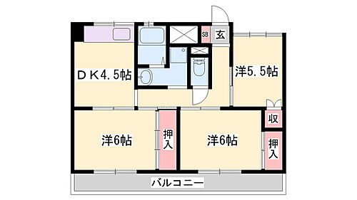 兵庫県多可郡多可町中区中村町 新西脇駅 3DK マンション 賃貸物件詳細