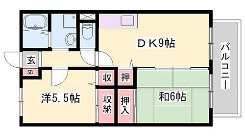 ピッケル末広 1階 2DK 賃貸物件詳細