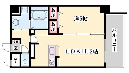 兵庫県高砂市高砂町浜田町2丁目 高砂駅 1LDK マンション 賃貸物件詳細