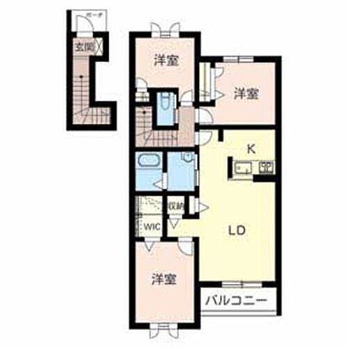 兵庫県姫路市大津区西土井 はりま勝原駅 3LDK アパート 賃貸物件詳細