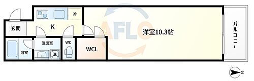  フジパレス福島ノース　間取り