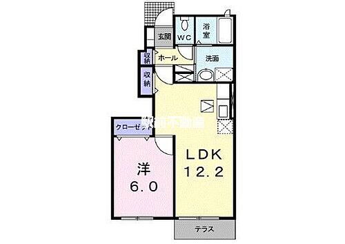 プロスペールＩＩ 1階 1LDK 賃貸物件詳細