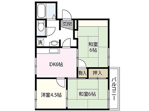 広島県安芸郡海田町曙町 海田市駅 3DK アパート 賃貸物件詳細