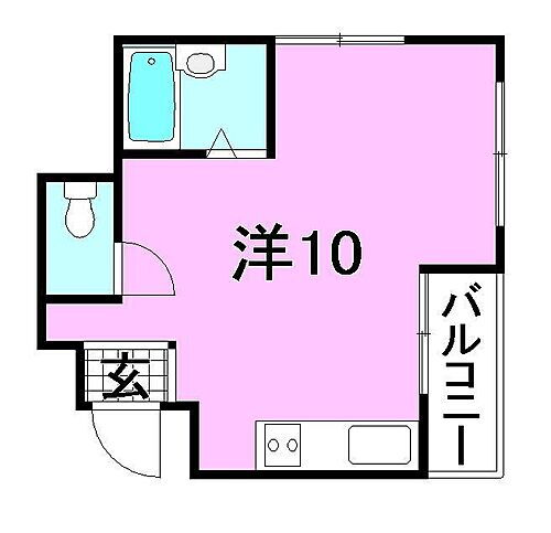 愛媛県松山市清水町4丁目 木屋町駅 ワンルーム マンション 賃貸物件詳細