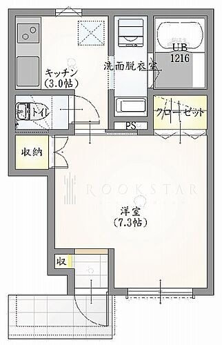 兵庫県加古郡播磨町古宮4丁目 西二見駅 1K アパート 賃貸物件詳細