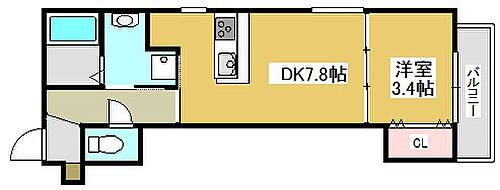 兵庫県加古川市加古川町溝之口 加古川駅 1DK アパート 賃貸物件詳細
