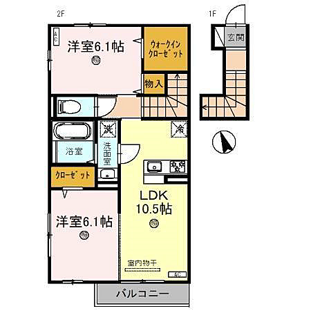 兵庫県三木市大村 大村駅 2LDK アパート 賃貸物件詳細