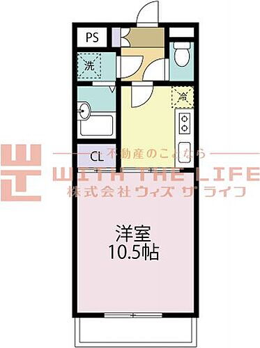 福岡県久留米市東合川1丁目10-14 久留米大学前駅 1K マンション 賃貸物件詳細