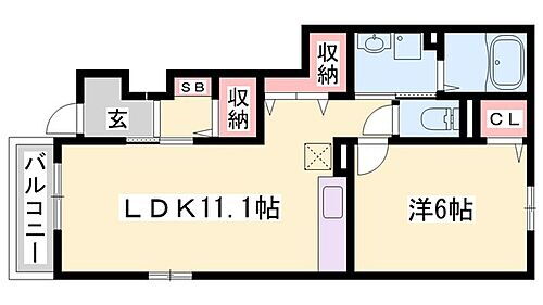 プルメリアＩ 1階 1LDK 賃貸物件詳細
