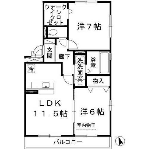 和歌山県和歌山市加納 紀伊中ノ島駅 2LDK アパート 賃貸物件詳細