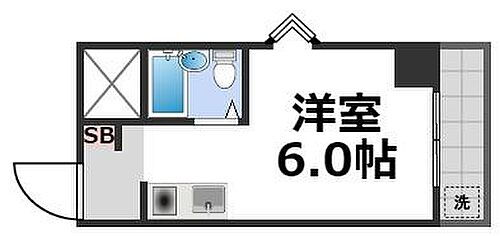 シティハイツ桃谷 3階 ワンルーム 賃貸物件詳細