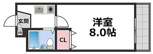 大阪府大阪市生野区巽東2丁目 南巽駅 1K マンション 賃貸物件詳細