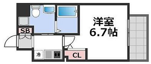 大阪府大阪市中央区十二軒町7-1 谷町六丁目駅 1K マンション 賃貸物件詳細