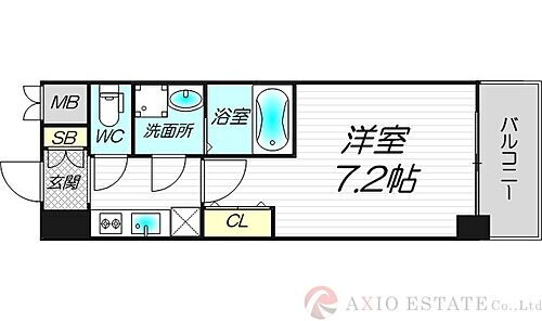 大阪府大阪市淀川区西宮原2丁目5-23 三国駅 1K マンション 賃貸物件詳細