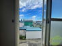 アパートメント松田Ｂ 窓からの景色。晴れた日は気分も上がりますね。