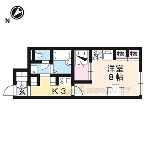 滋賀県彦根市高宮町 高宮駅 1K アパート 賃貸物件詳細
